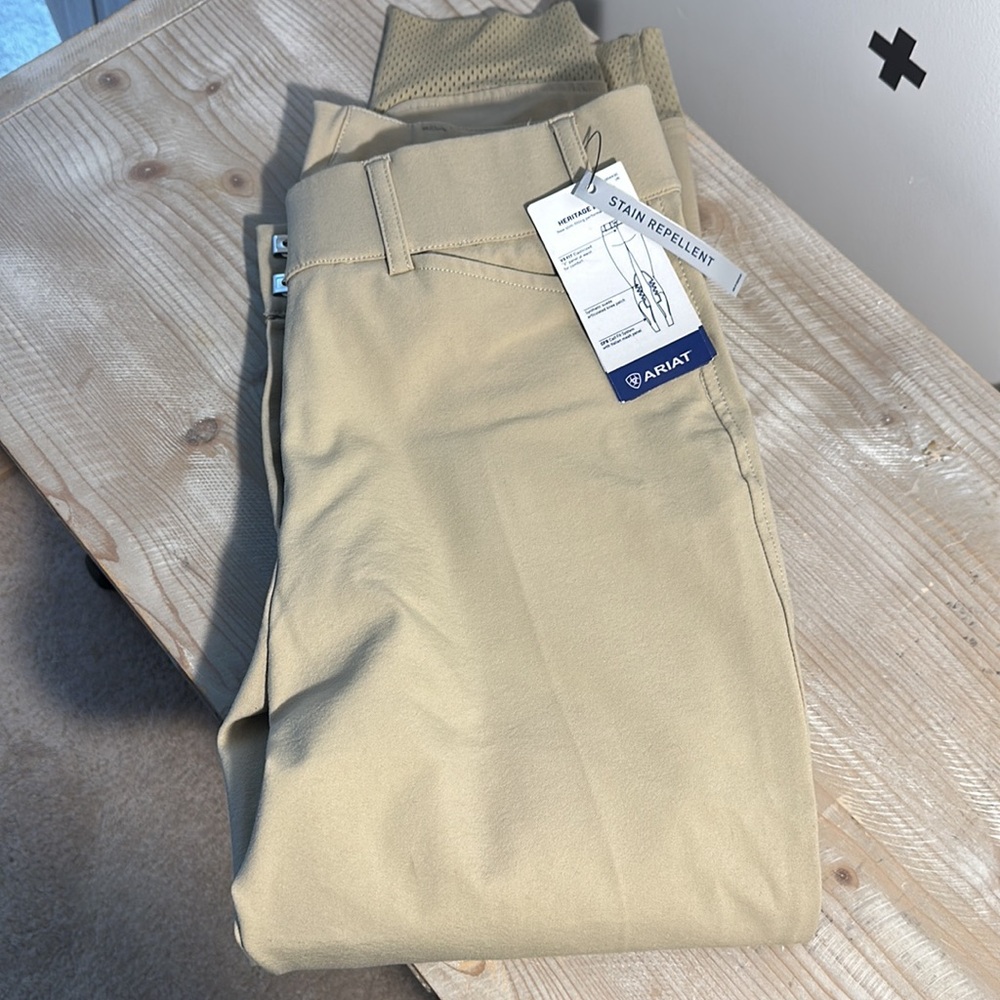 Ariat Heritage Elite Breeches Size 28R NWT